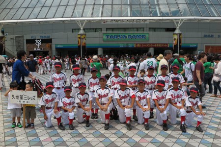 ２０１４年　ジャビットカップ開会式　当日　東京ドームにて